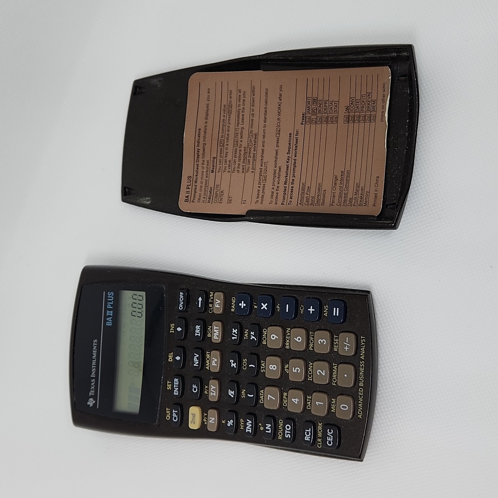 Texas Instruments BA II Plus Professional Advanced Business Analyst Calculator - Picture 3 of 7